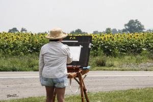 Sunflower Field Artist